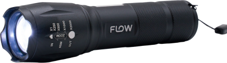 Lanterna LED aluminiu cu zoom si suport bicicleta FLOW FB-T6G [3]