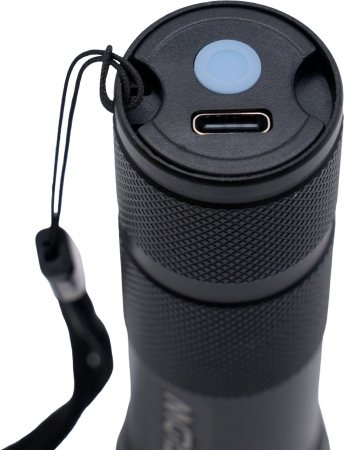 Lanterna LED aluminiu cu zoom si suport bicicleta FLOW FB-T6G [5]