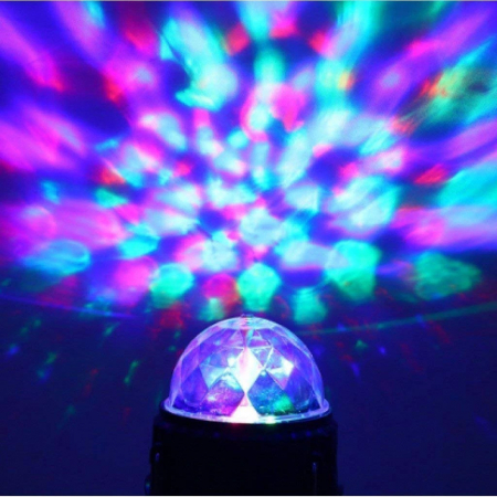 Lanternă pliabilă de camping Magic cool cu ​​lampă disc și USB Flippy, Lanterna, Felinar, Acumulator 1200 mAh, reincarcabila, 6 LED + 1 W + 3C culori, Albastru [5]