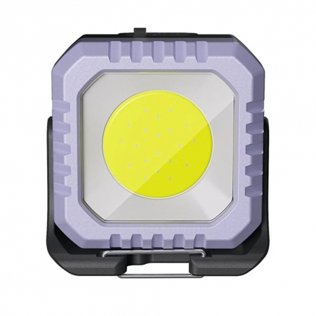 Iluminat & electrice - Lanterna Tip Breloc, Flippy, 5 Moduri de Luminat, Incarcare USB Tip C, 5W, Impermeabila IPX5, 500 lm, COB, Mov