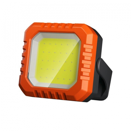 Iluminat & electrice - Lanterna Tip Breloc, Flippy, 5 Moduri de Luminat, Incarcare USB Tip C, 5W, Impermeabila IPX5, 500 lm, COB, Portocaliu