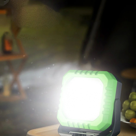 Lanterna Tip Breloc, Flippy, 5 Moduri de Luminat, Incarcare USB Tip C, 5W, Impermeabila IPX5, 500 lm, COB, Verde [2]