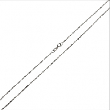 Lantisor din Argint 925 model Rasucit 39 cm [3]