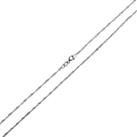 Lantisor din Argint 925 model Rasucit 39 cm [2]