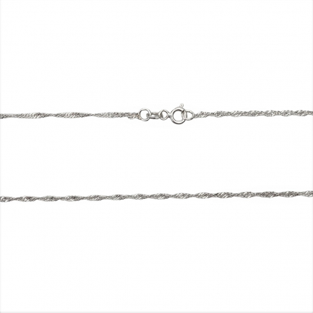 Lantisor din Argint 925 model Rasucit 39 cm [4]