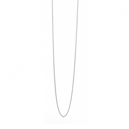 Lantisor din Argint 925 rodiat, model la baza gatului, 38 cm [4]