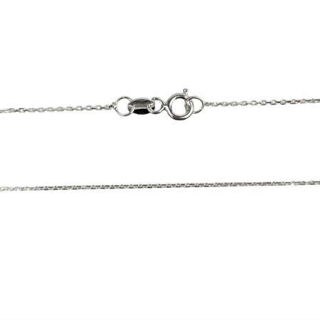 Lantisor din Argint 925, Zale Patrate 38 cm [2]