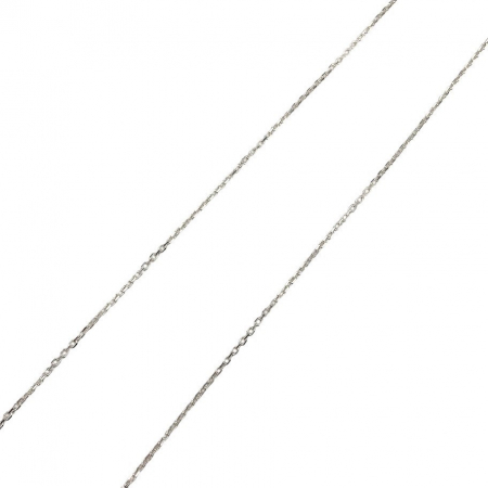 Lantisor din Argint 925, Zale Patrate 38 cm [3]