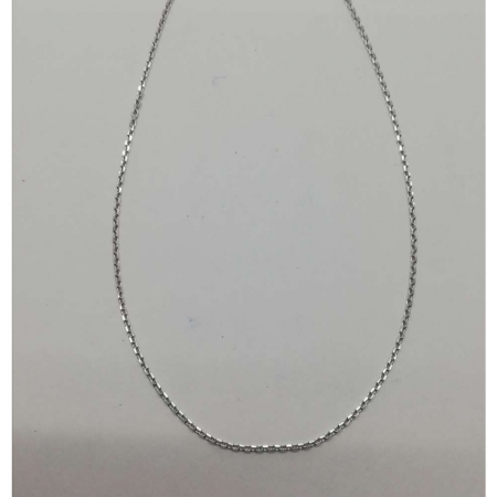 Lantisor din Argint 925, Zale Patrate 38 cm [4]