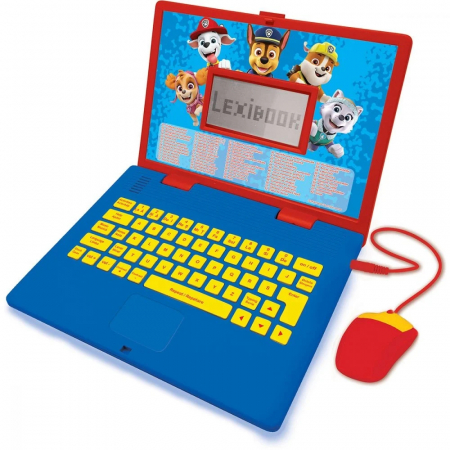 Jucarii, Copii & Bebe - ! LICHIDARE DE STOC ! Laptop educational Lexibook Paw Patrol, 124 de activitati