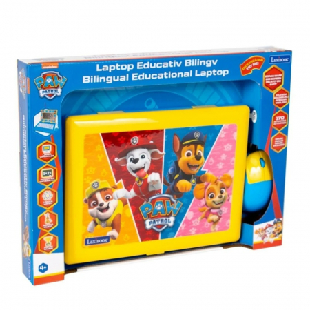 Laptop educational Lexibook, Paw Patrol, 170 de activitati, versiunea 2024 [1]