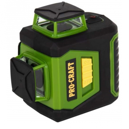 Nivela laser Procraft LE-3G, 520 nm, 20 m [0]