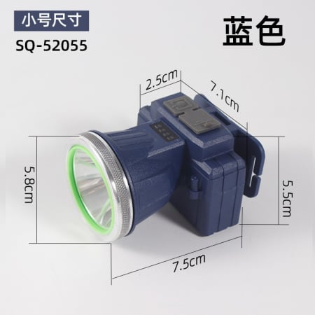 Lanterne - Lanterna LED de Montat pe Cap, Flippy, cu Raza Lunga de Zoom, Reincarcabila USB, Far Telescopic, Rezistent la Apa, Reglabil, pentru Pescuit in Aer Liber, Camping, Lumina Puternica, Lanterna, 7.5x5.8x5
