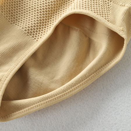 Lenjerie Modelatoare Postpartum, Flippy, cu Talie Inalta, Control al Burții, Compresie Mare, Insertii din Silicon pentru Sustinere, Nude, M/L [6]