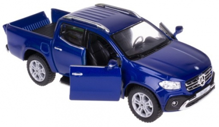 Macheta metalica 1:34 Kinsmart Mercedes-Benz X-Class, Albastru, 12cm [1]
