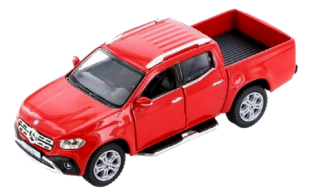 Jucarii, Copii & Bebe - Macheta metalica 1:34 Kinsmart Mercedes-Benz X-Class, Rosu, 12cm