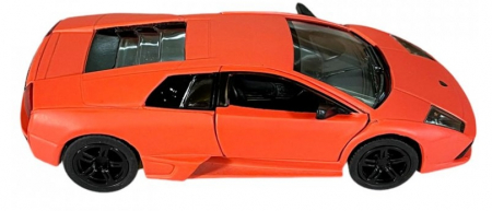 Macheta metalica 1:34 Lamborghini Murcielago, 12 cm, Portocaliu [1]