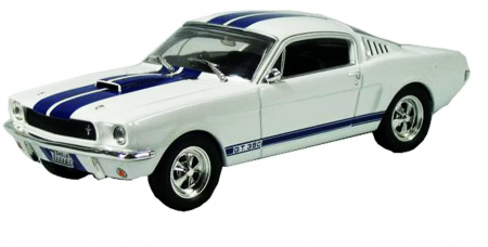 Jucarii, Copii & Bebe - Macheta metalica 1:34 Shelby GT-500, 12 cm, Alb