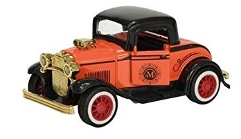 Macheta metalica 1920 Classic, 12 cm, Portocaliu, Toi-Toys [1]