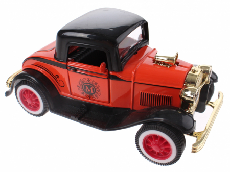Macheta metalica 1920 Classic, 12 cm, Portocaliu, Toi-Toys [0]