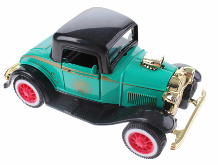 Jucarii, Copii & Bebe - Macheta metalica 1920 Classic masina M, 12 cm, Turcoaz, Toi-Toys