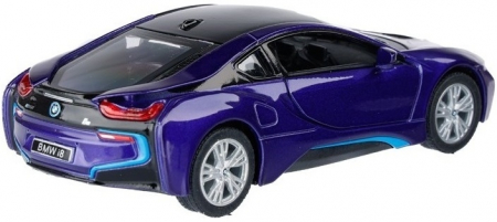 Macheta metalica Bmw i8 Kinsmart, Scara 1:36, Mov [1]