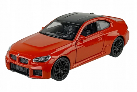 Jucarii, Copii & Bebe - Macheta metalica Bmw M2 G87 Coupe 2023, Welly, Scara 1:34, Rosu