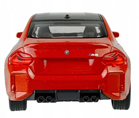 Macheta metalica Bmw M2 G87 Coupe 2023, Welly, Scara 1:34, Rosu [3]
