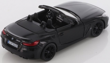 Macheta metalica Bmw Z4, Kinsmart, Scara 1:34, Negru [2]