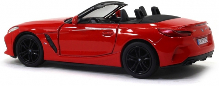 Macheta metalica Bmw Z4, Kinsmart, Scara 1:34, Rosu [3]