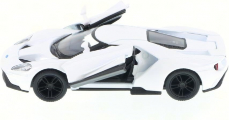 Macheta metalica Ford GT 2017, Kinsmart, Scara 1:38, Alb [2]