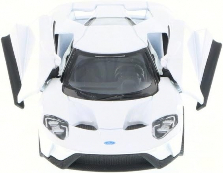 Macheta metalica Ford GT 2017, Kinsmart, Scara 1:38, Alb [1]