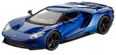 Jucarii, Copii & Bebe - Macheta metalica Ford GT 2017, Kinsmart, Scara 1:38, Albastru