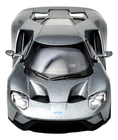 Macheta metalica Ford GT 2017, Kinsmart, Scara 1:38, Gri [3]