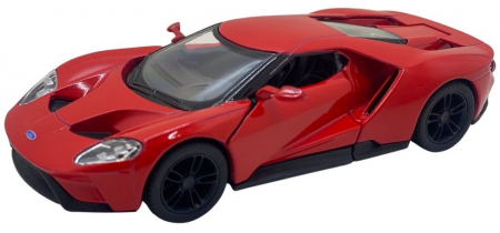 Jucarii, Copii & Bebe - Macheta metalica Ford GT 2017, Kinsmart, Scara 1:38, Rosu