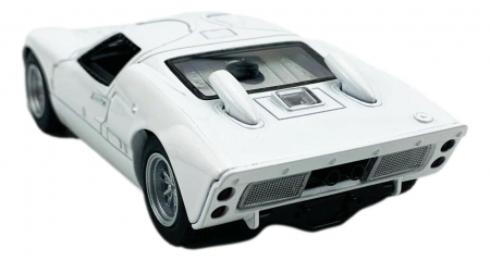Macheta metalica Ford GT40 MKII 1966, Kinsmart, Scara 1:32, Alb [2]