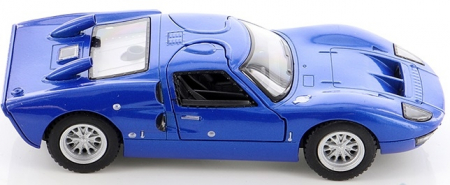Macheta metalica Ford GT40 MKII 1966, Kinsmart, Scara 1:32, Albastru [4]