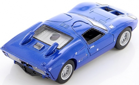 Macheta metalica Ford GT40 MKII 1966, Kinsmart, Scara 1:32, Albastru [2]