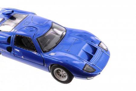 Macheta metalica Ford GT40 MKII 1966, Kinsmart, Scara 1:32, Albastru [3]