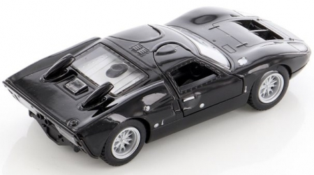 Macheta metalica Ford GT40 MKII 1966, Kinsmart, Scara 1:32, Negru [3]