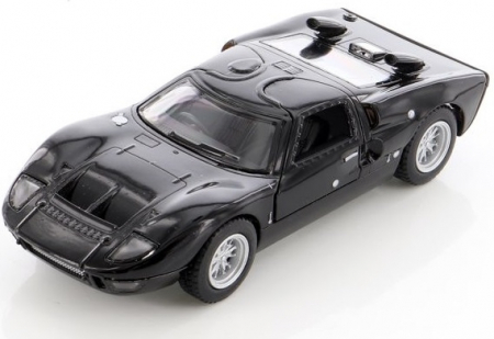 Macheta metalica Ford GT40 MKII 1966, Kinsmart, Scara 1:32, Negru [2]