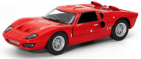 Jucarii, Copii & Bebe - Macheta metalica Ford GT40 MKII 1966, Kinsmart, Scara 1:32, Rosu