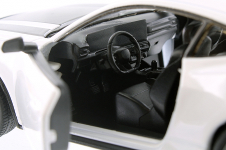 Macheta metalica Ford Mustang Dark Horse 2024, Kinsmart, Scara 1:38, Alb [3]