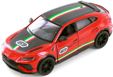 Jucarii, Copii & Bebe - Macheta metalica Lamborghini Urus Performante, Livery Edition, Kinsmart, Scara 1:40, Rosu