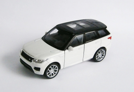Jucarii, Copii & Bebe - Macheta metalica Welly 1:34 Land Rover Range Rover Sport, Alb