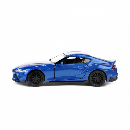 Macheta metalica Welly 1:34  Toyota Supra, 11 cm, Albastru [1]