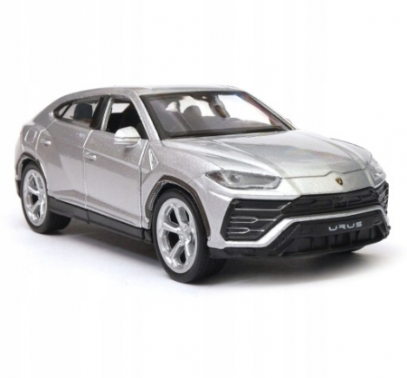 Macheta metalica Welly Lamborghini Urus, 12 cm, Gri [0]