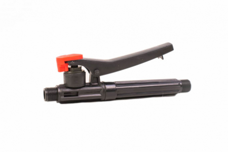 Piese pompe de stropit - Maner pentru lance cu buton ROSU