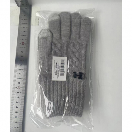 Manusi de Barbat, Flippy, Model H, Functie Touchscreen (ecran tactil), Material Acril Tricotat, Manseta Elastica, Interior Catifelat, Marime Universala, Gri Deschis [3]