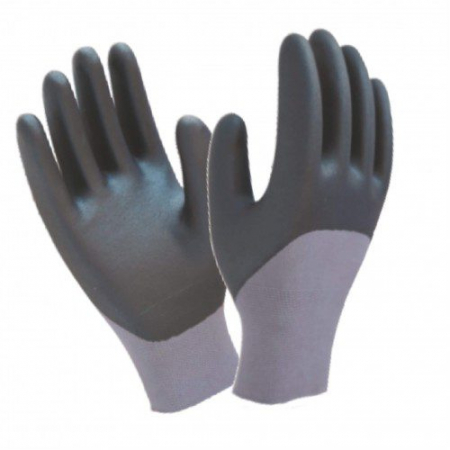 Echipamente de protectie - Mănuși N2403 din Nylon, Cu protectie de nitril, Marime S10